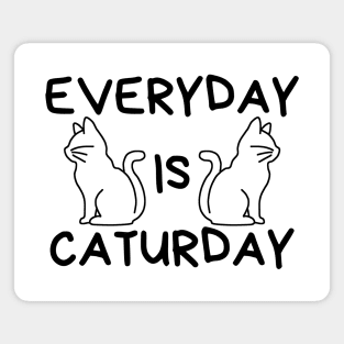 Everyday Is Caturday Magnet